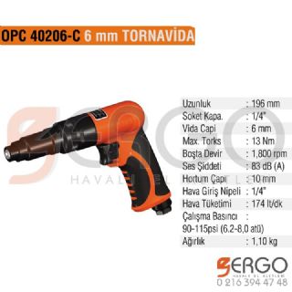 Havalı Tornavida OPC 40206 C